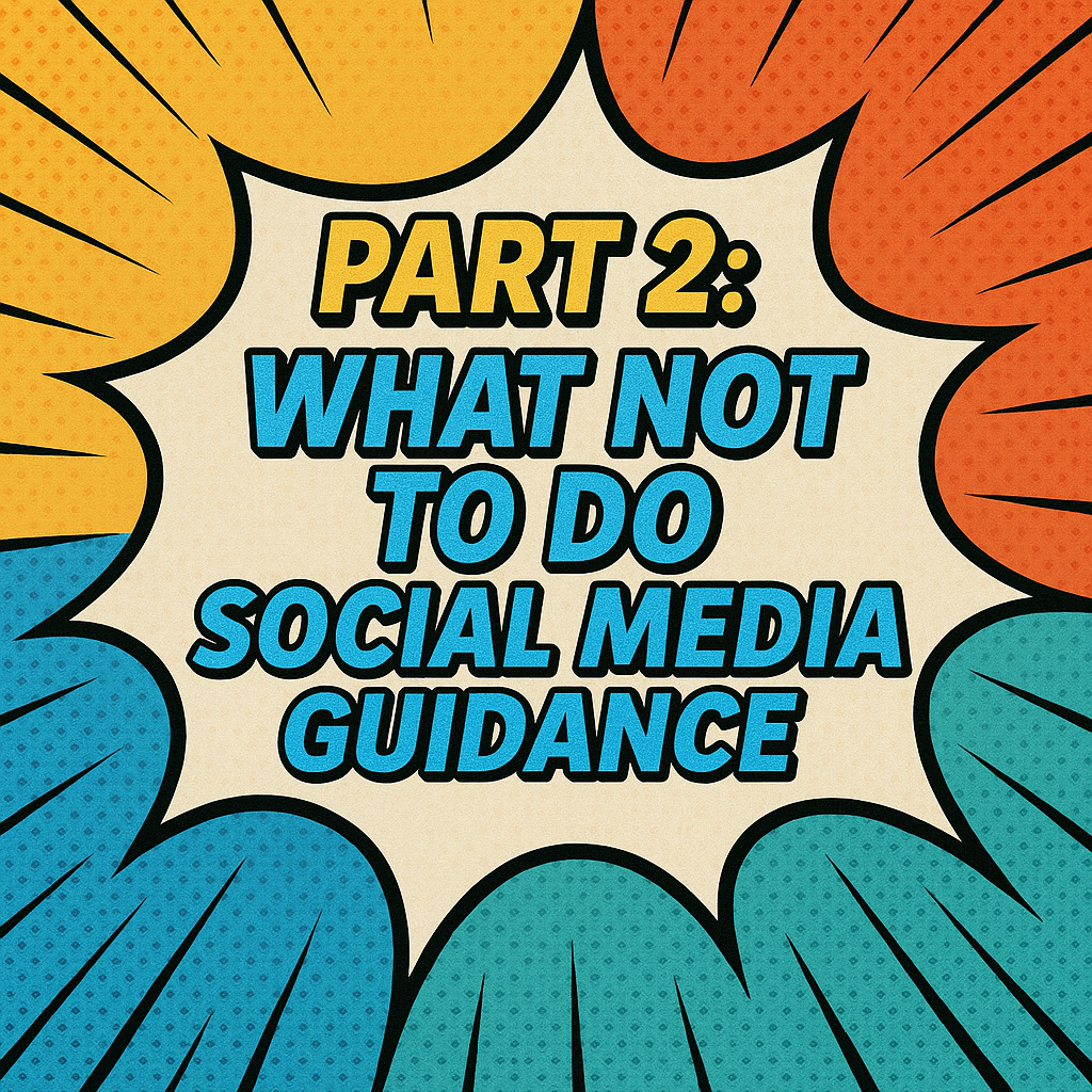 Part 2: What NOT to Do- Social Media for Therapy Clinics