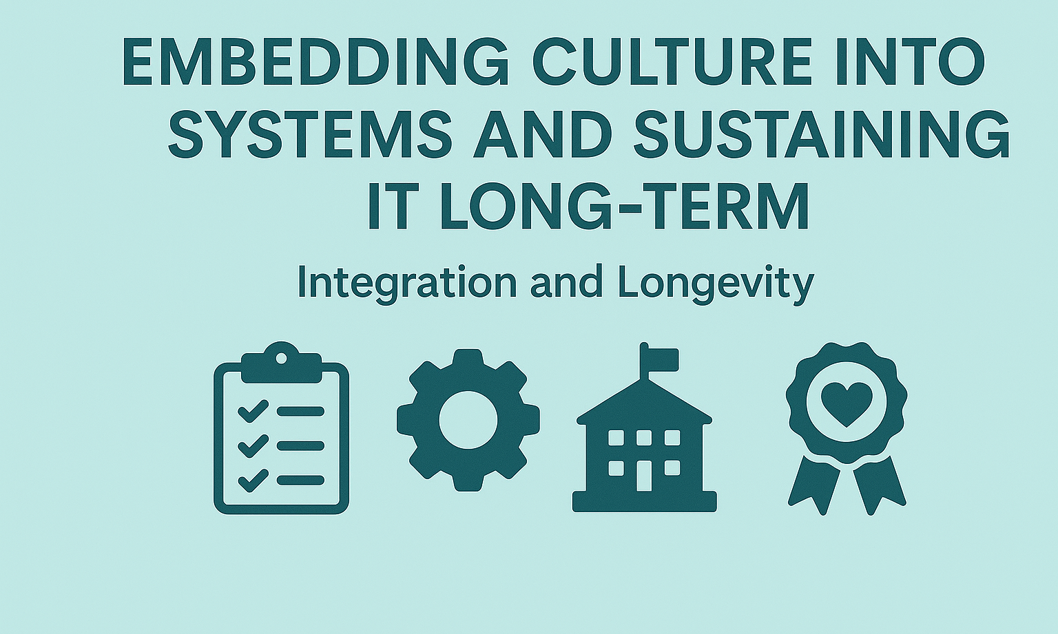 Part 3 – Embedding Culture into Systems for Long-Term Success