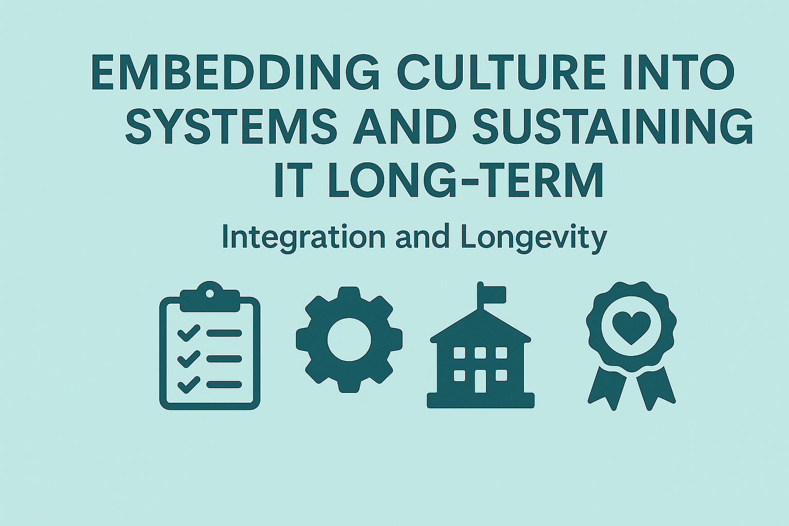 Part 3 – Embedding Culture into Systems for Long-Term Success