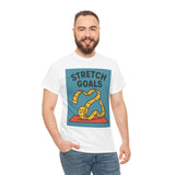 Unisex Heavy Cotton Tee - Physical Therapy "Stretch Goals"