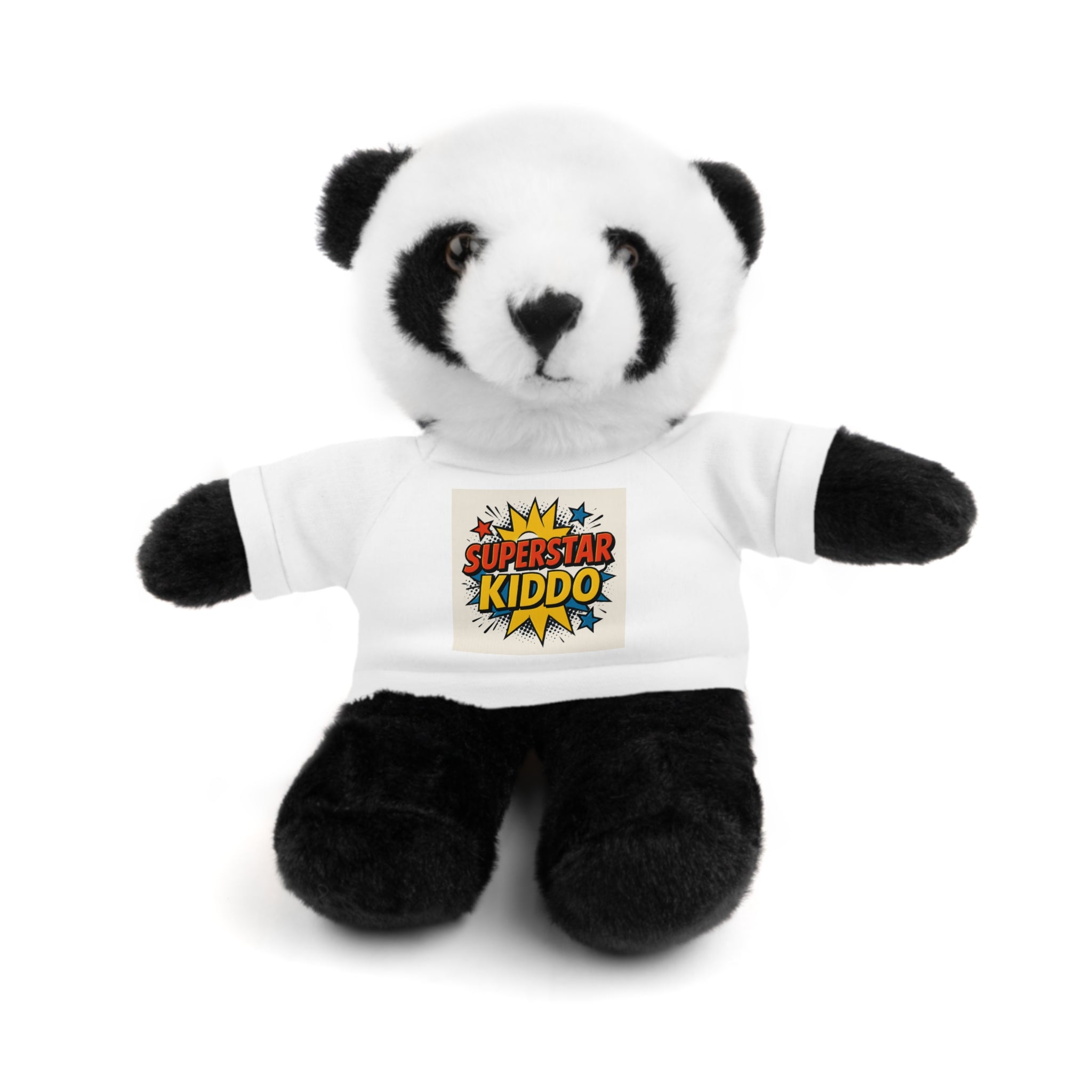 Superstar Kiddo Stuffed Animal Toy, Personalized Plush Bear, Kids Gifts, Birthday Treats, Cuddly Companion, Fun Classroom Prize