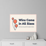 Wins Come in All Sizes Wall Decal — ABA Clinic