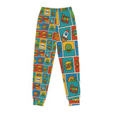 Youth Joggers with Superhero Comic Design - Fun & Playful Activewear for Kids