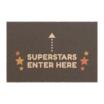 Superstars Enter Here Doormat — Waiting Room Decor