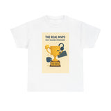Unisex Heavy Cotton Tee - Clinic Administration "The Real MVPs. The Most Valuable Processors"