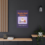 Spooky Good Balance Halloween Canvas – Therapy Clinic Art