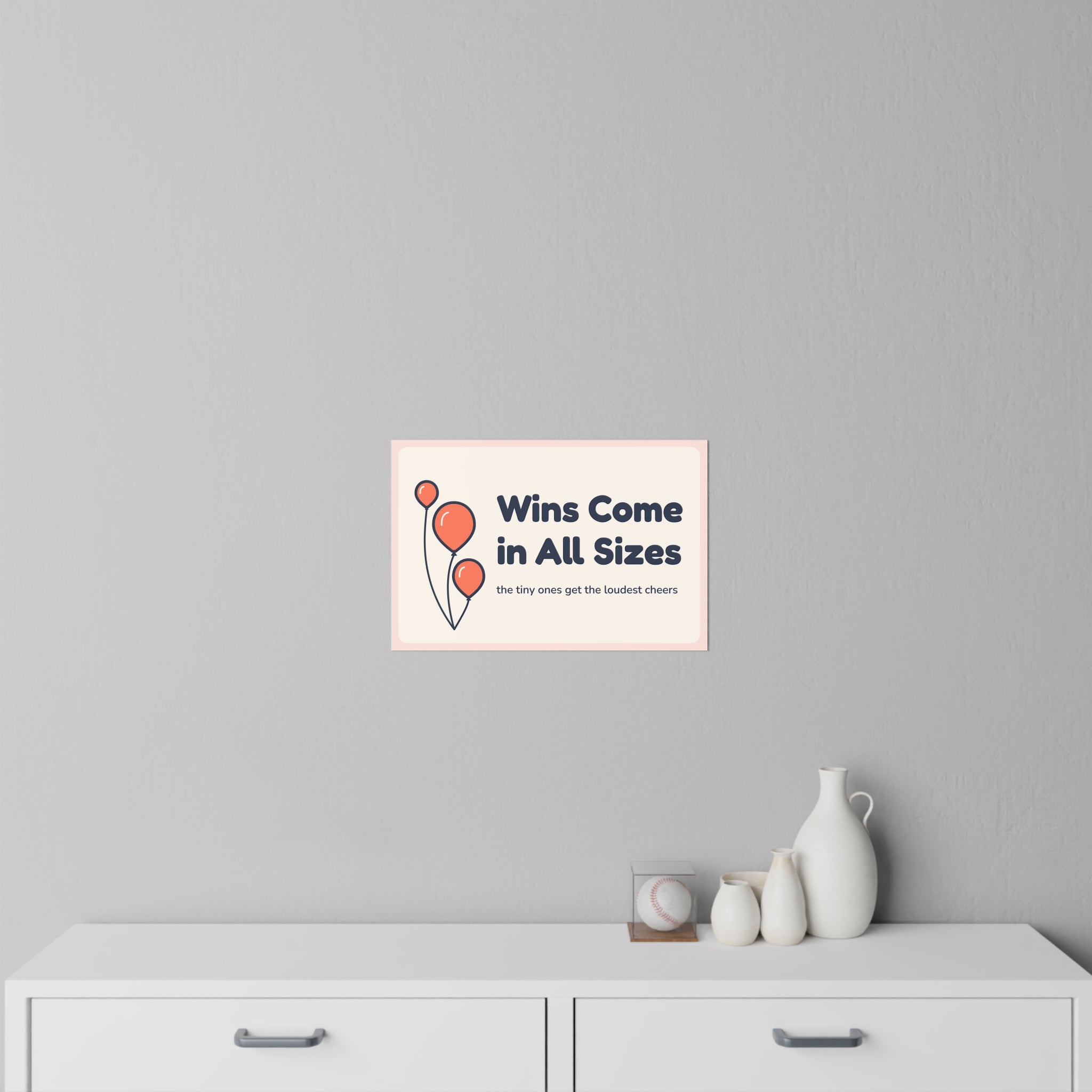 Wins Come in All Sizes Wall Decal — ABA Clinic