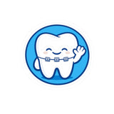 Braces Tooth Smile Sticker — Cute Dental Orthodontist Laptop Decal