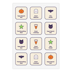 Super Speech Star Halloween Reward Stickers – Therapy Clinic