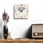 Good Hearts Keep Good Time Acrylic Wall Clock — Front Desk