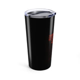 Funny Coffee Tumbler, "Stranger Claims Powered by ICD10 and Coffee" Travel Mug, 20oz Insulated Cup, Gift for Admins! Stylish Dual Use Beverage Container