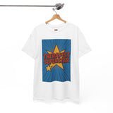 Unisex Heavy Cotton Tee - "Therapist Superstar"