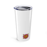 Funny Coffee Tumbler, "May The Force" Travel Mug, 20oz Insulated Cup, Gift for Therapists Lovers, Stylish Dual Use Beverage Container