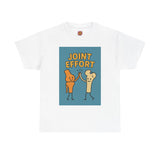Unisex Heavy Cotton Tee - Lower Body Physical Therapy "Joint Effort"