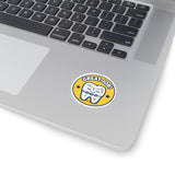 Braces Tooth Great Job Reward Sticker — Cute Dental Orthodontist Laptop Decal