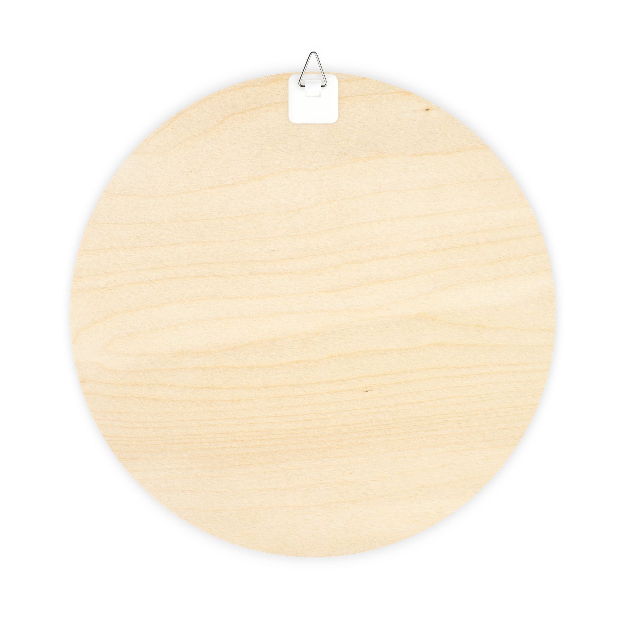 This Is a Good Sign Round Wood Sign — Waiting Room Decor