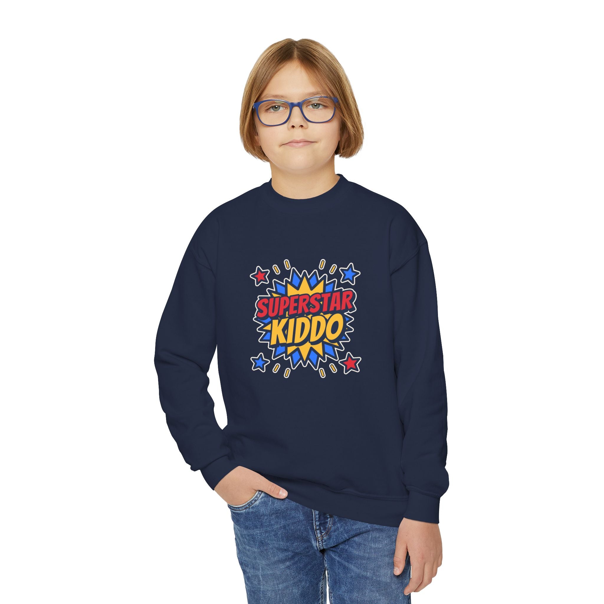 Superstar Kiddo Youth Crewneck Sweatshirt