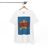 Unisex Heavy Cotton Tee - "Therapist Superstar"