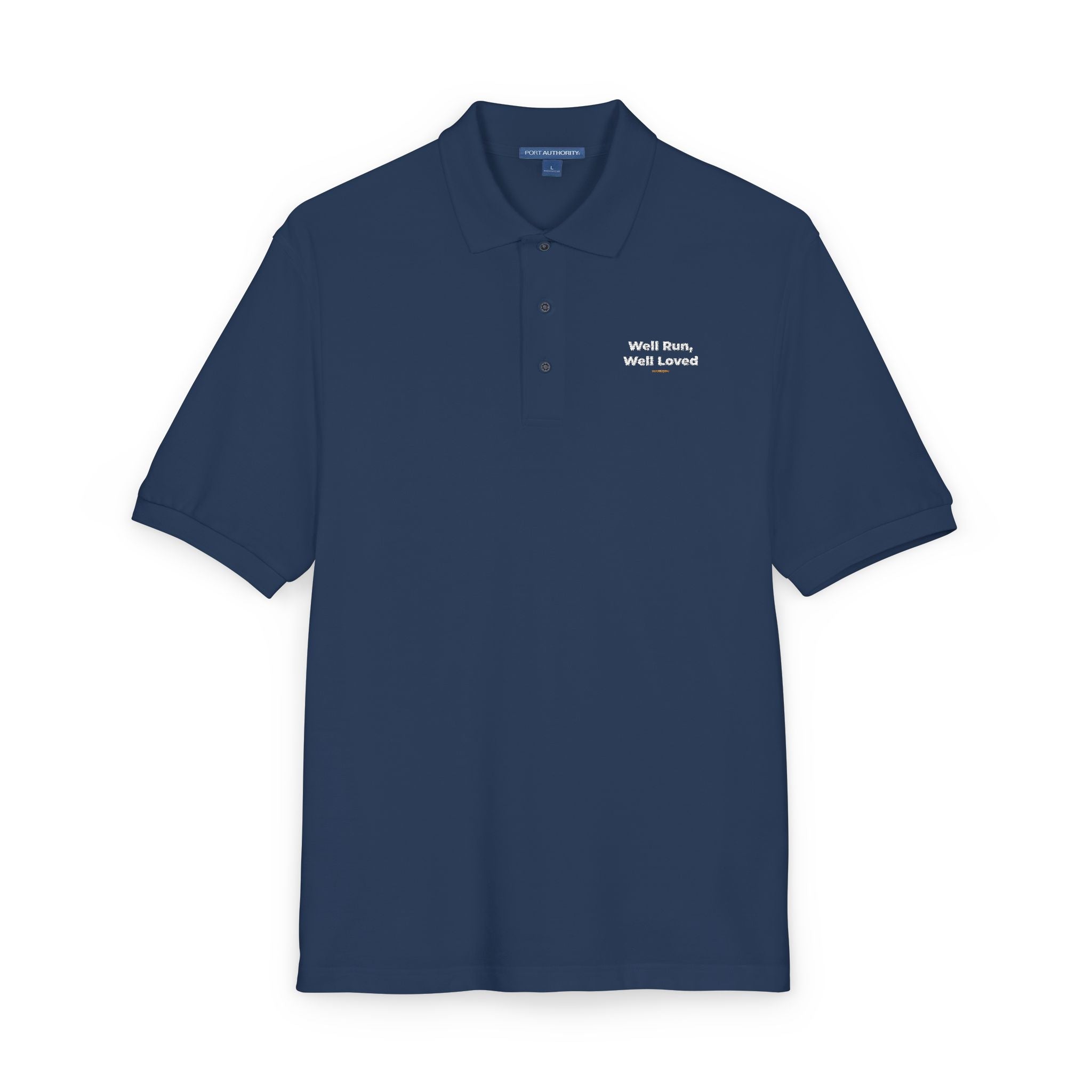 Well Run, Well Loved Embroidered Polo – Clinic Owner