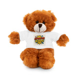 Superstar Kiddo Stuffed Animal Toy, Personalized Plush Bear, Kids Gifts, Birthday Treats, Cuddly Companion, Fun Classroom Prize