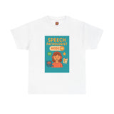 Unisex Heavy Cotton Tee - Speech Therapy "Speech Pathologist Mode On"