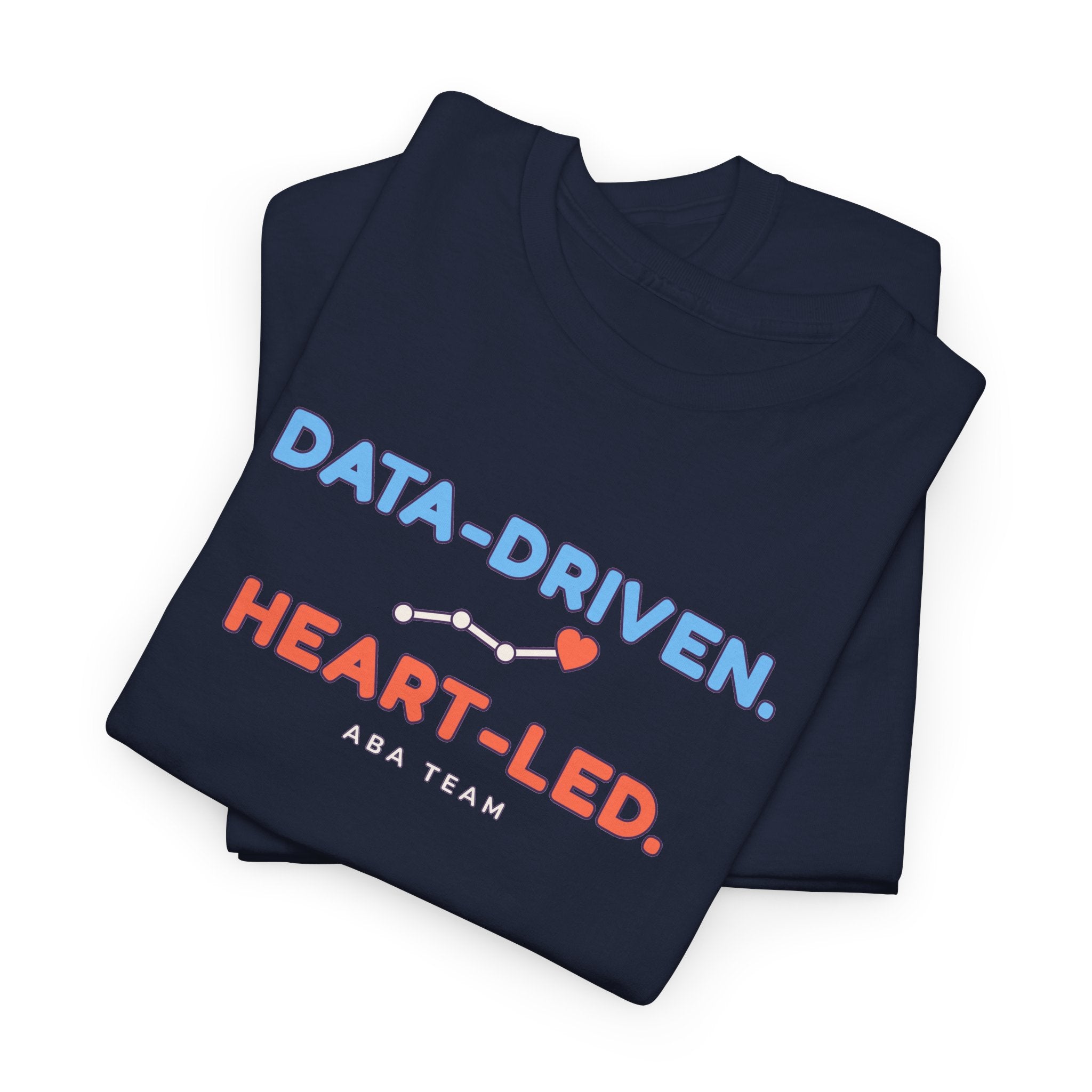 Data-Driven Heart-Led Tee — ABA Team Shirt