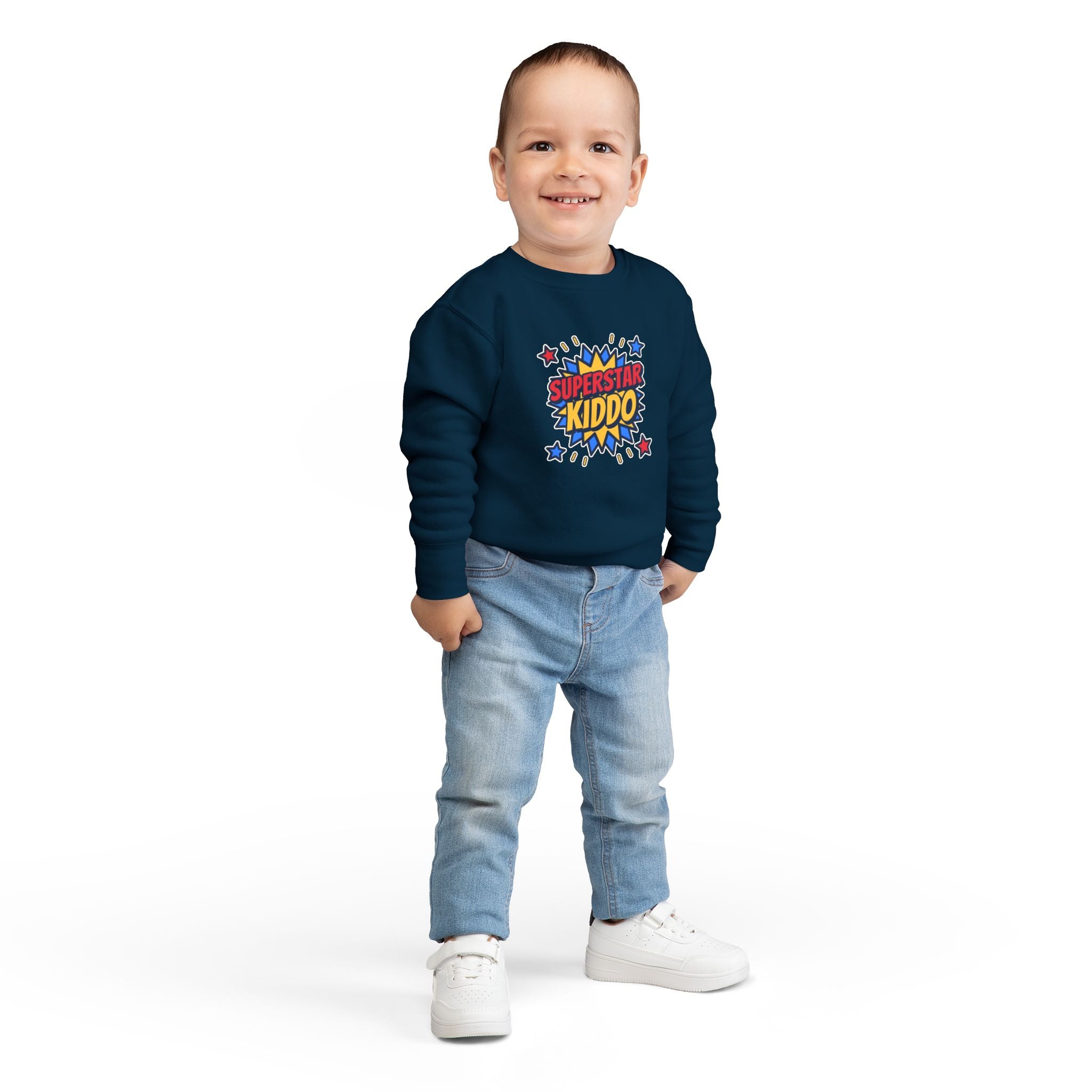 Superstar Kiddo Toddler Crewneck Sweatshirt