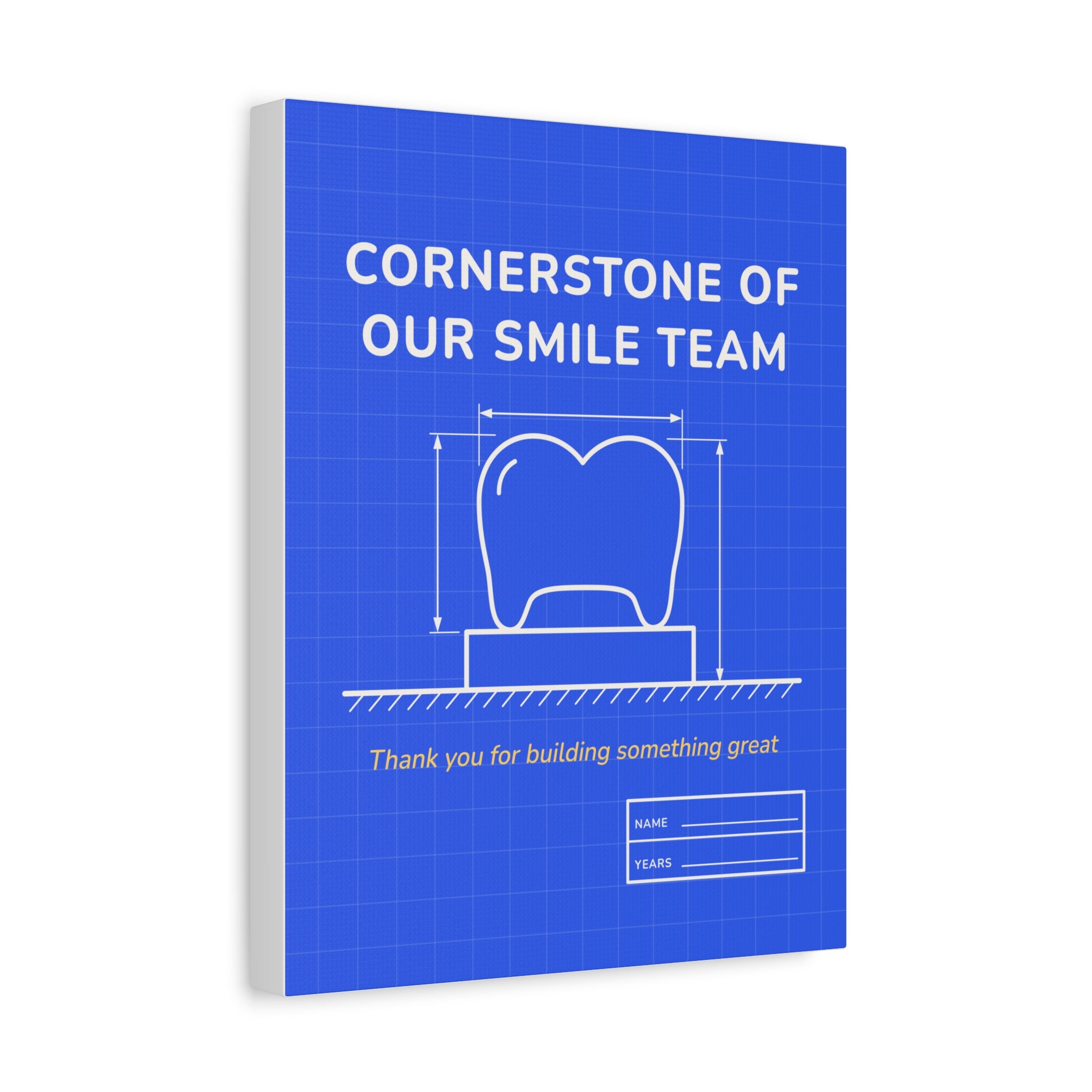 Cornerstone of Our Smile Team Canvas — Dental Team