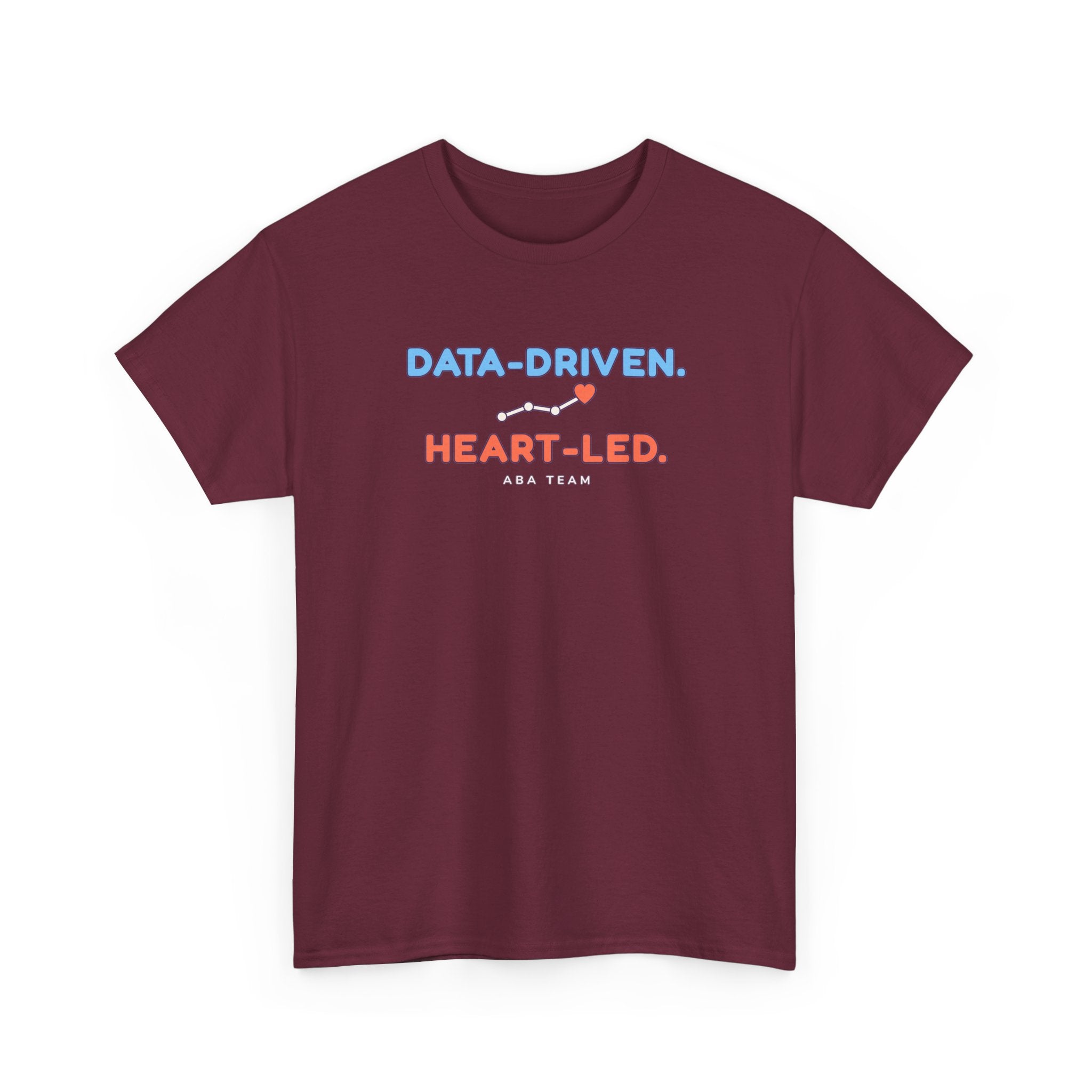 Data-Driven Heart-Led Tee — ABA Team Shirt