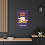 Tooth or Dare Halloween Canvas – Dental Office Wall Art