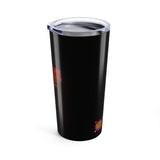 Funny Coffee Tumbler, "Stranger Claims Powered by ICD10 and Coffee" Travel Mug, 20oz Insulated Cup, Gift for Admins! Stylish Dual Use Beverage Container