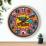Wall Clock - Speech Therapy Talk Clock