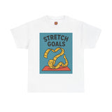Unisex Heavy Cotton Tee - Physical Therapy "Stretch Goals"