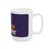 Fangs for the Coffee Halloween Mug – Dental Team Gift