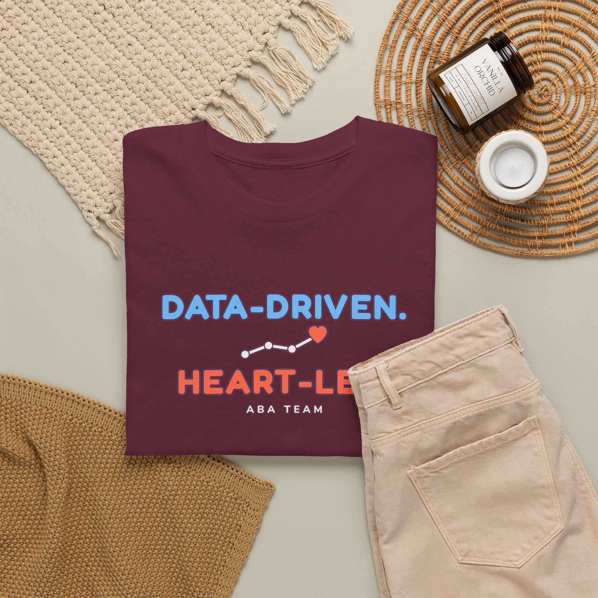 Data-Driven Heart-Led Tee — ABA Team Shirt