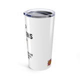 Funny Coffee Tumbler, "Sip Happens" Travel Mug, 20oz Insulated Cup, Gift for Therapists Lovers, Stylish Dual Use Beverage Container