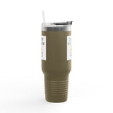 Insulated Travel Mug, 40oz - "Therapy Boss Brew Best Served With Miracles" Perfect for Coffee Lovers | Treat Yourself |  Great Gift for Clinic Owners, Bosses, and VIPs | Travel Tumbler [...]