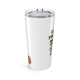 Funny Coffee Tumbler, "Fueling Progress" Travel Mug, 20oz Insulated Cup, Gift for Therapists Lovers, Stylish Dual Use Dark Beverage Container