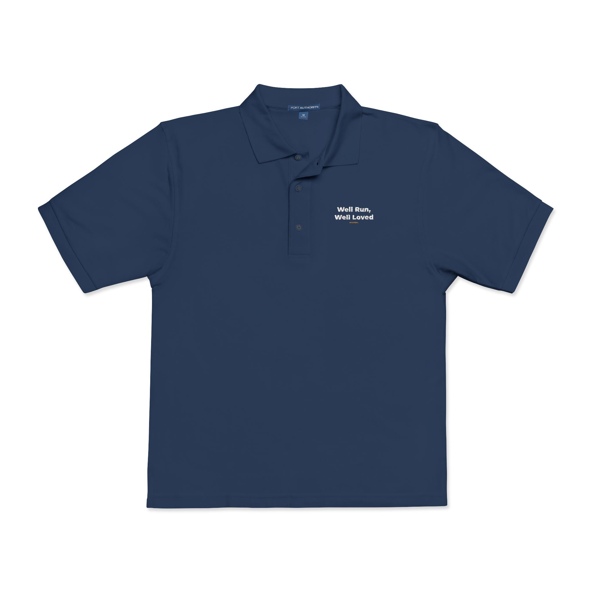 Well Run, Well Loved Embroidered Polo – Clinic Owner
