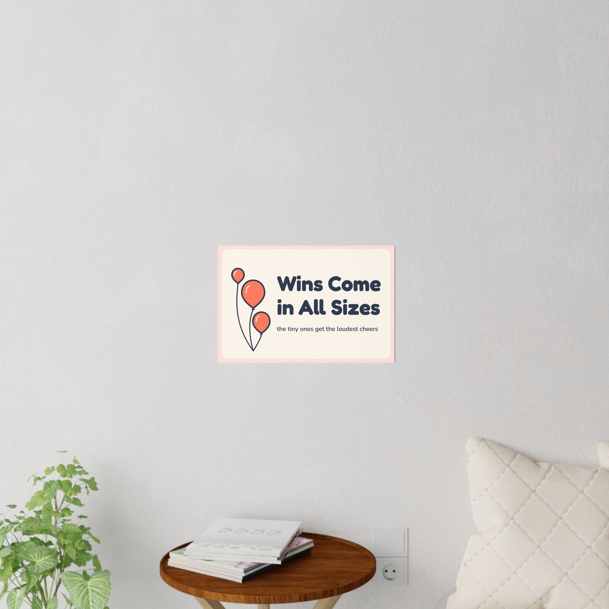 Wins Come in All Sizes Wall Decal — ABA Clinic