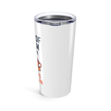 Funny Coffee Tumbler, "Cup of Calm" Travel Mug, 20oz Insulated Cup, Treat Yourself, Stylish Dual Use Dark Beverage Container