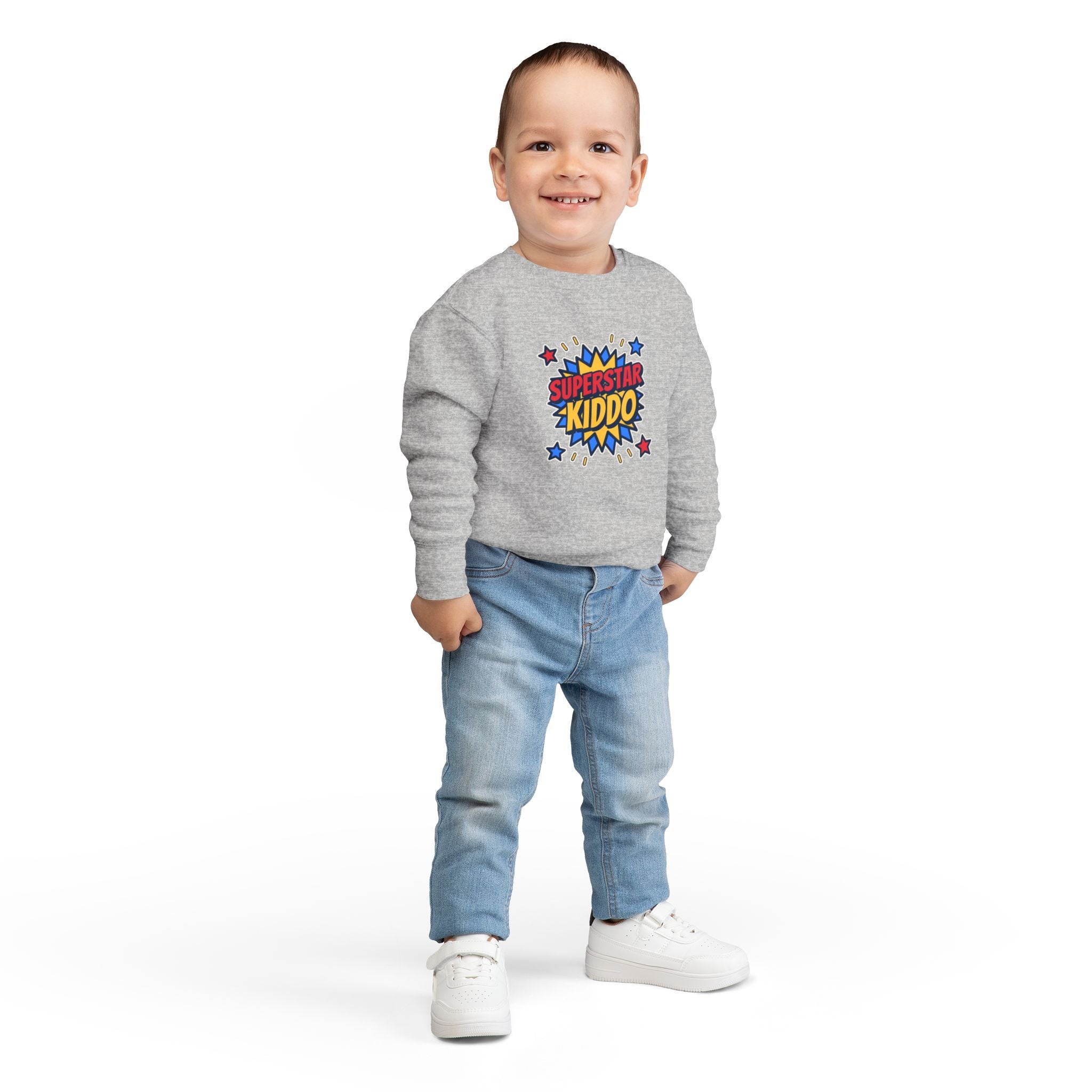 Superstar Kiddo Toddler Crewneck Sweatshirt