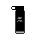 Lead Gently. Decide Clearly. Water Bottle – Clinic Owner