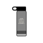 Lead Gently. Decide Clearly. Water Bottle – Clinic Owner