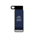 Lead Gently. Decide Clearly. Water Bottle – Clinic Owner