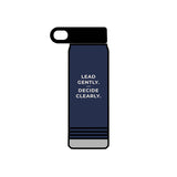 Lead Gently. Decide Clearly. Water Bottle – Clinic Owner