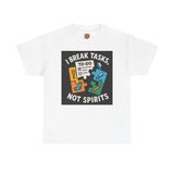 Unisex Heavy Cotton Tee - Occupational Therapy "I Break Tasks, Not Spirits"