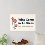 Wins Come in All Sizes Wall Decal — ABA Clinic