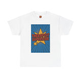 Unisex Heavy Cotton Tee - "Therapist Superstar"
