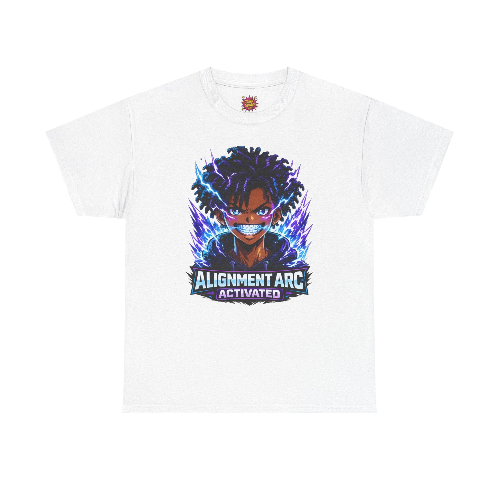 Unisex Heavy Cotton Tee - "Alignment Arc Activated"